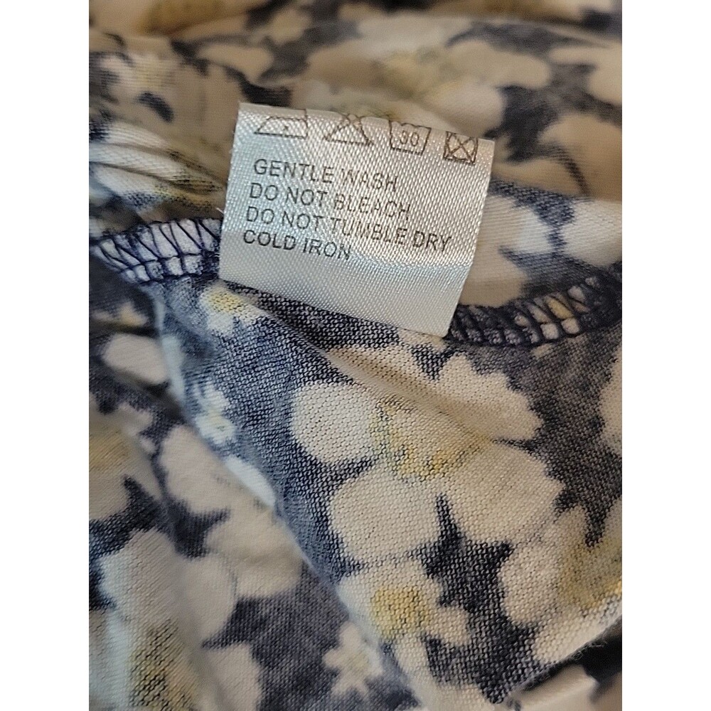 Heron Flower Tank Dress Size XL Summer Vacation Casual Comfy - Picture 5 of 5